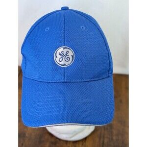 GE General Electric Promo Baseball Cap Hat Blue Mesh BDA Adjustable Excellent